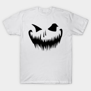 A creepy pumpkin face T-Shirt